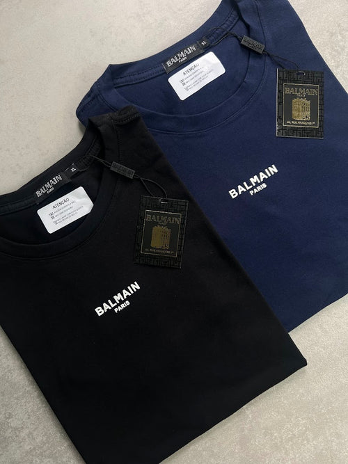 BALMAIN PARIS – Camiseta Egípcia Premium